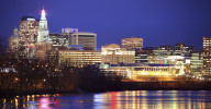 EnergySec Professional Education – Hartford, CT – September 18-22, 2017 Hartford skyline at night